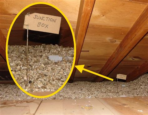 attic insulation boxes for electrical|attic junction box insulation requirements.